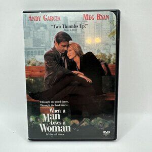When a Man Loves a Woman DVD Rated R Widescreen NTSC Meg Ryan Andy Garcia